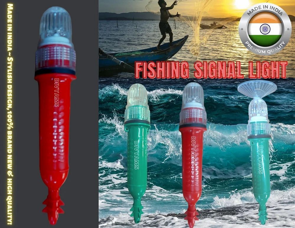 Plastic Cool White Fishing Signal Light, Mounting Type: Surface, E40