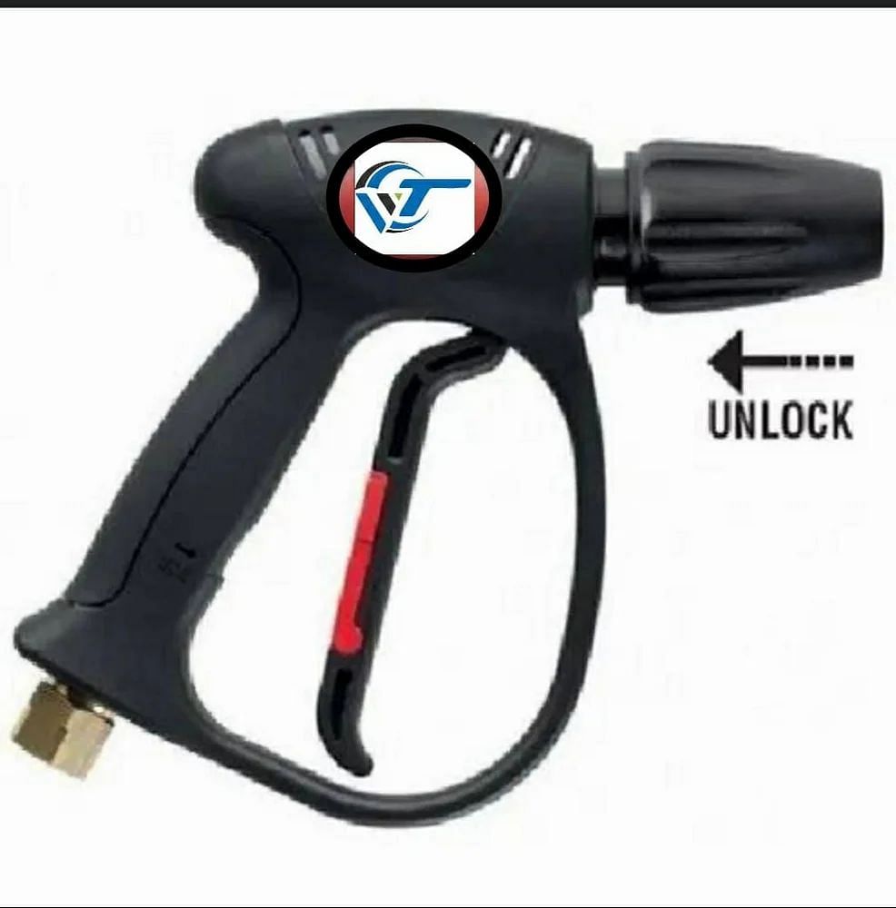 Plastic High Pressure Washing Gun With Trigger, Nozzle Size: 3/8