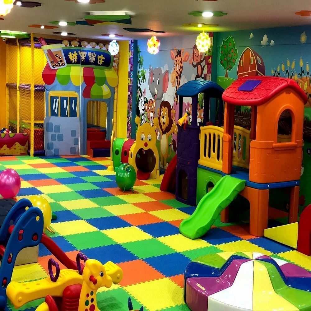 Plastic Indoor Soft Play Equipment