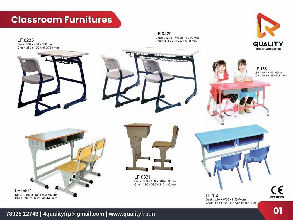 Plastic Kids Chairs Preschool Furniture