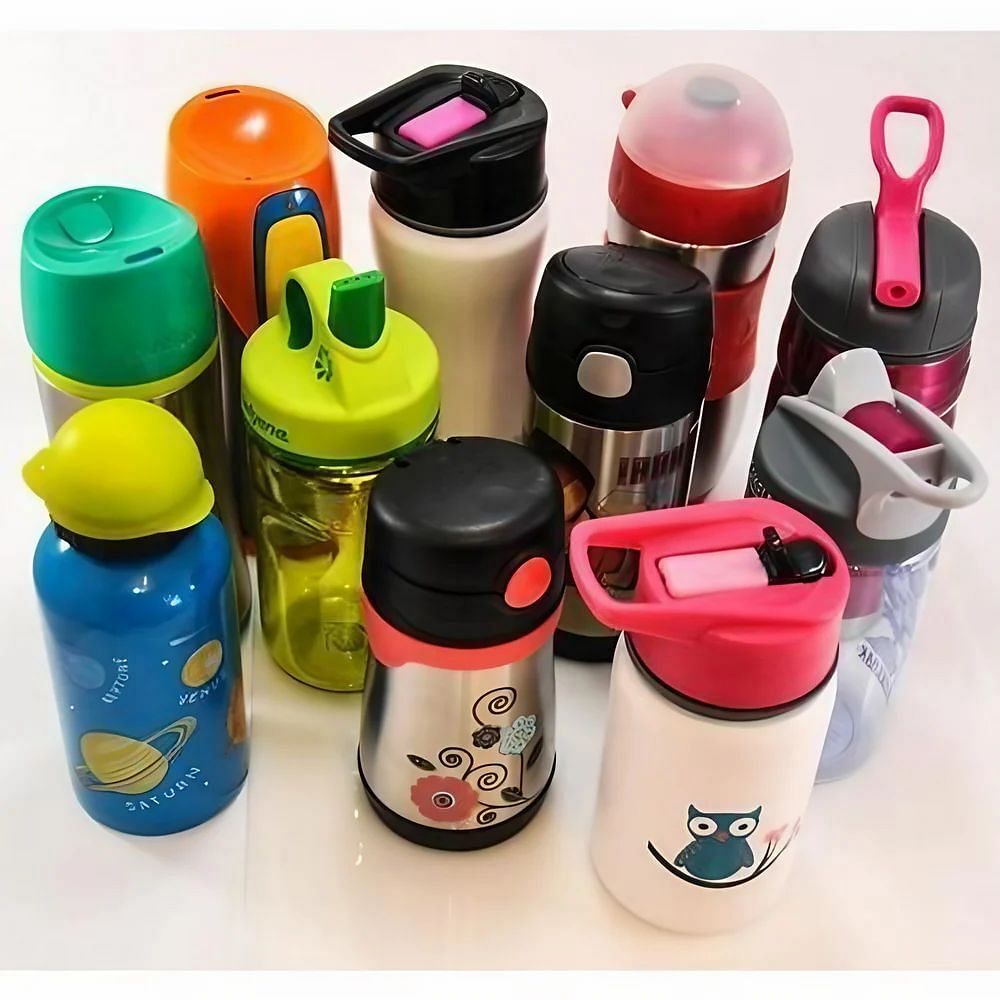 Plastic Kids Sipper Bottles