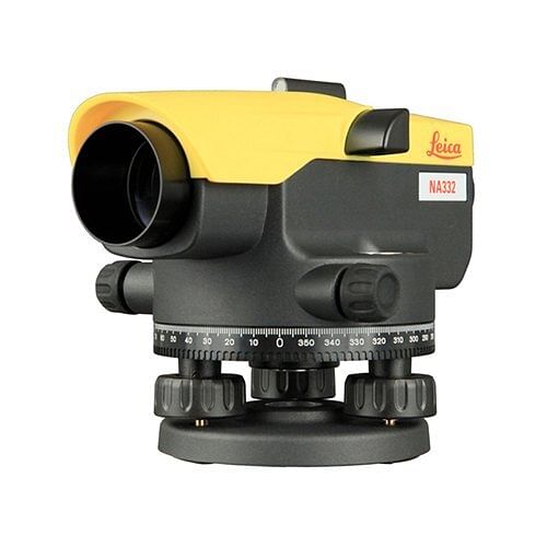 Plastic Leica NA 332 Automatic Level Instrument, For Leveling, Packaging Type: Box