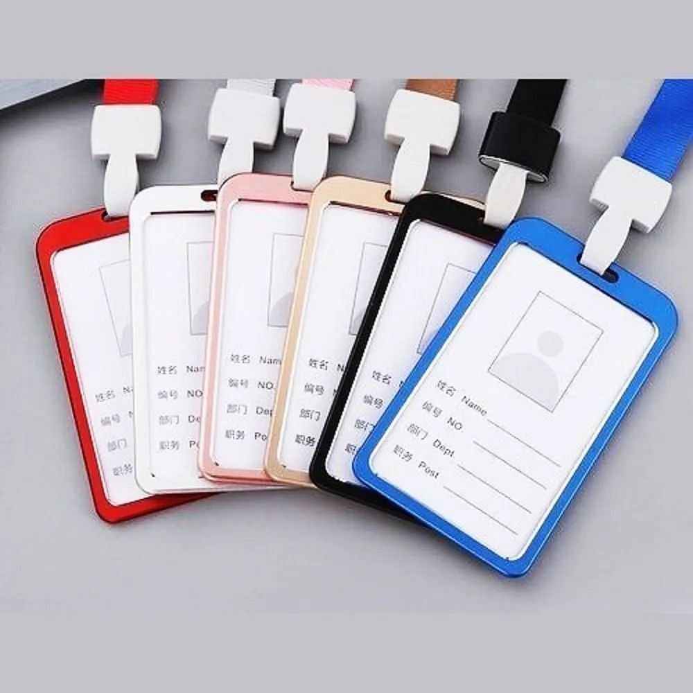 Plastic Metal Card Holder