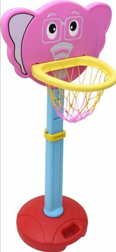 Plastic Multicolor Elephant Basket Ball, For Playing