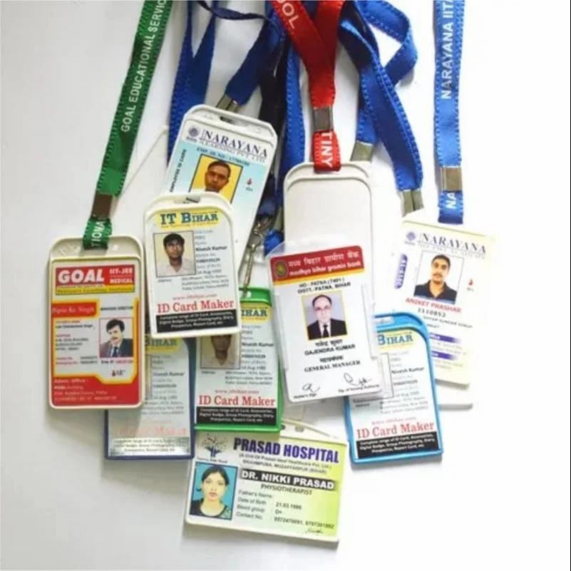 Plastic Pasting ID Card, Digital printing