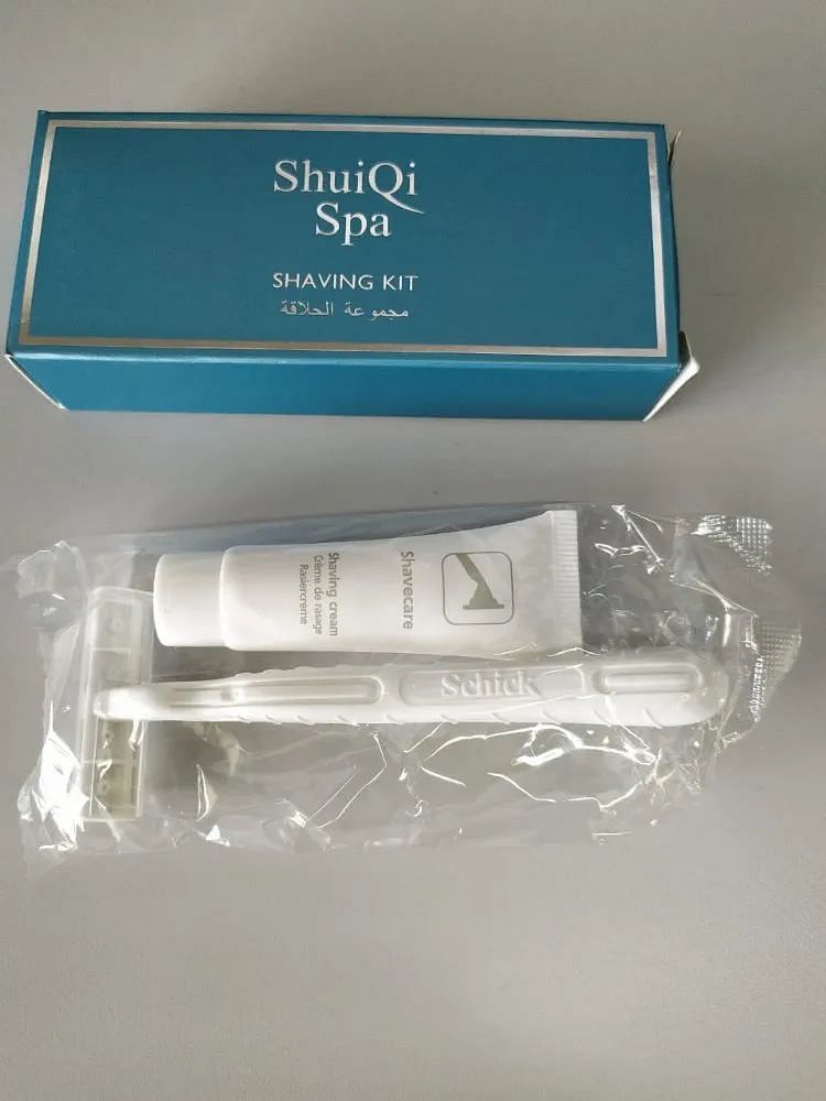 Plastic Shaving Kit, for Hotel, Packaging Size: Box