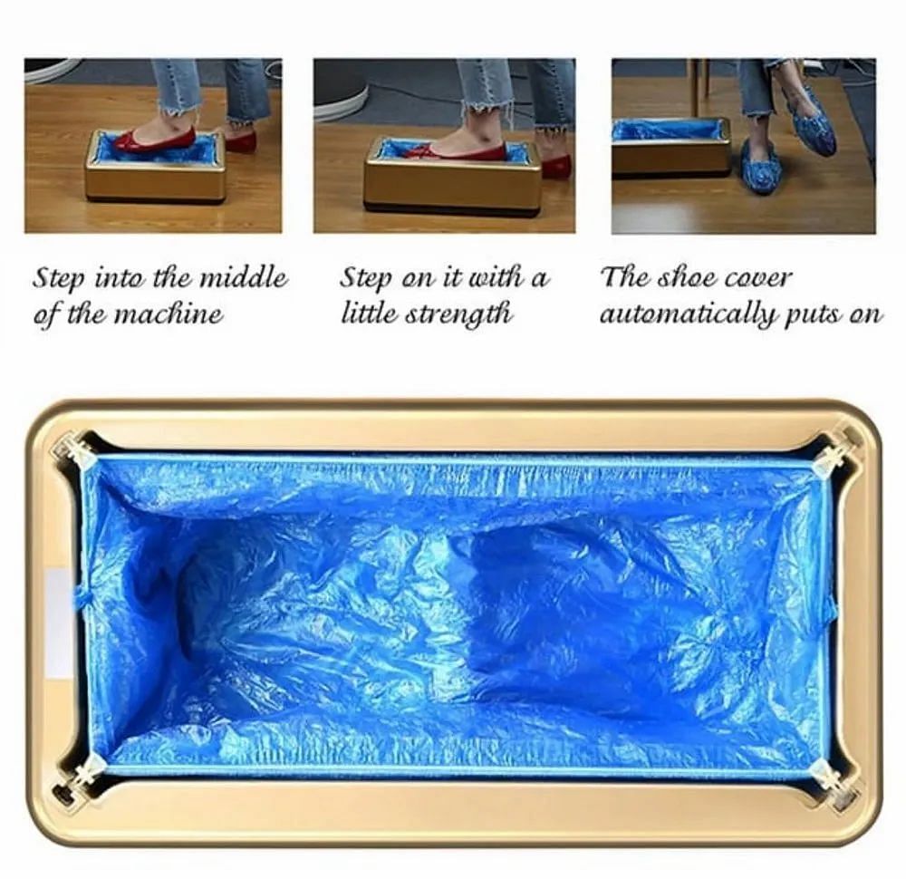 Plastic Shoe Cover Dispenser, For Hospital