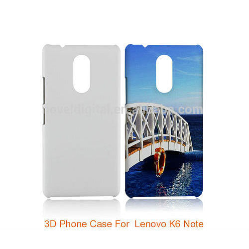 Plastic Sublimation Plain Back Cover For Lenovo K6 Note