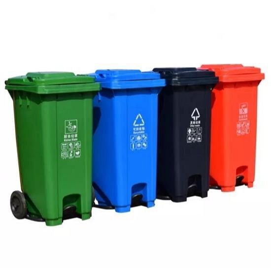 Plastic Waste Bins 100 Ltr