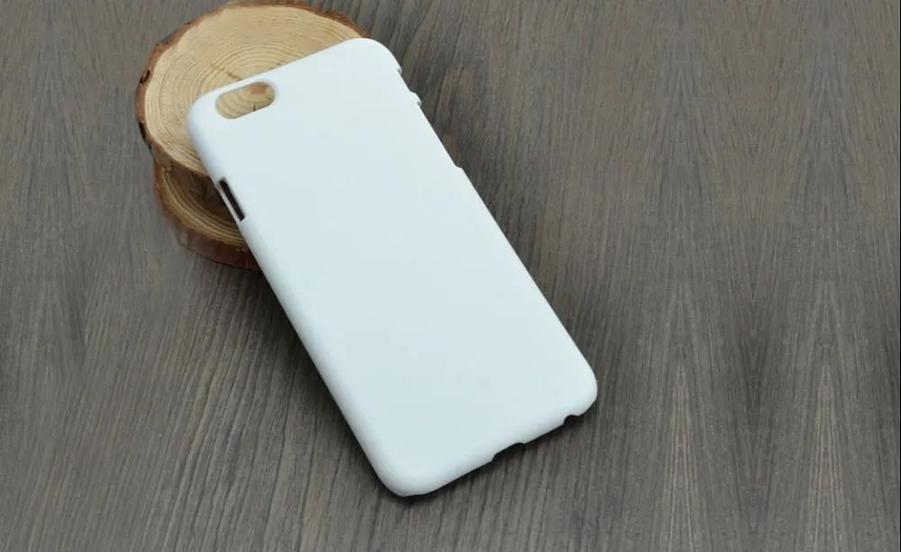 Plastic White 3D Sublimation Mobile Cover for Intex