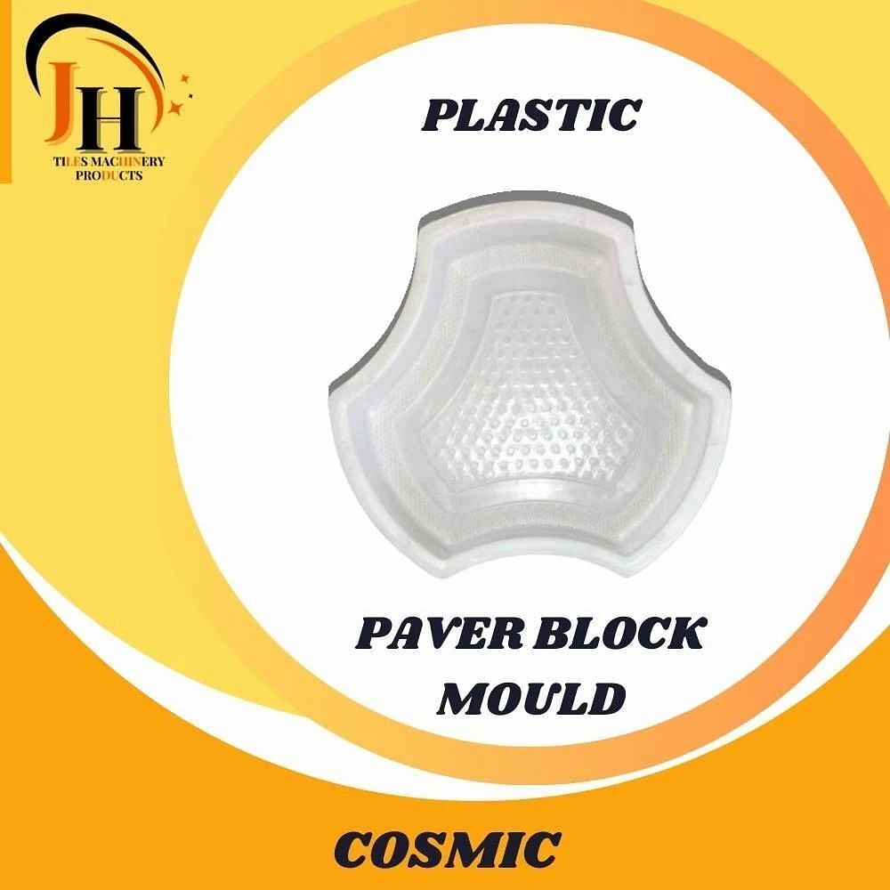 Plastic White Cosmic Paver Block Mould, For Industrial