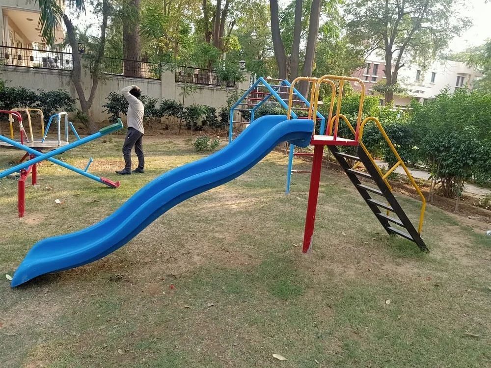 Playground Frp Slides