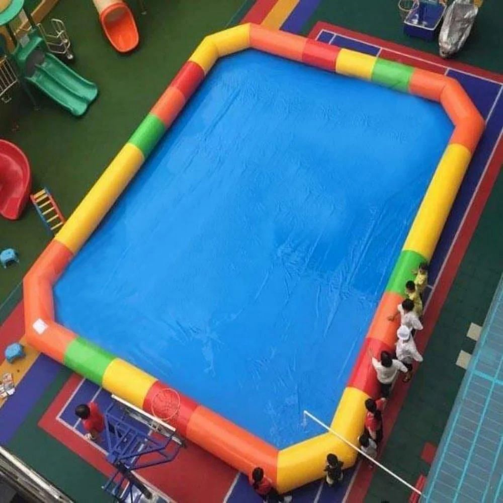 PLAYKEY Outdoor Inflatable Pool, For Amusement Park, Dimension: 20x20