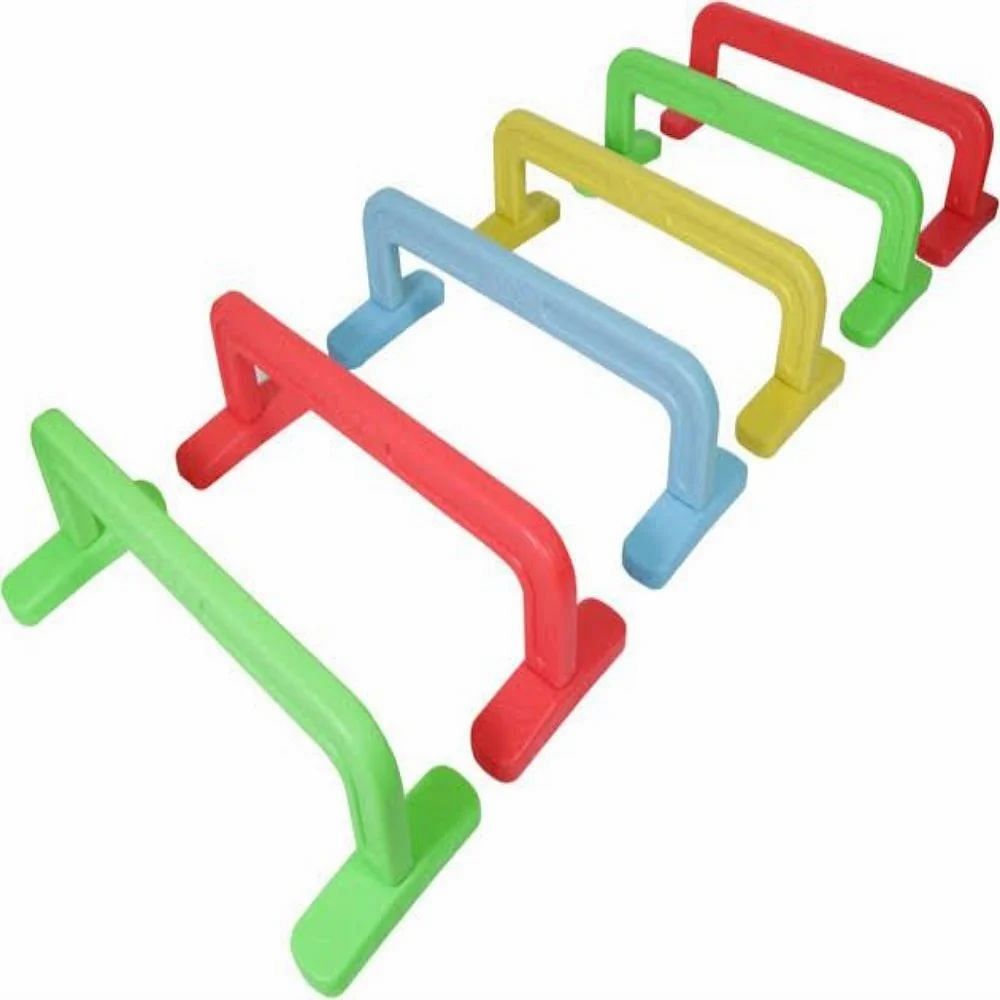 PLAYKEY PLASTIC Hurdle, For Outdoor, Size: L-53 W-55 H-152 cm