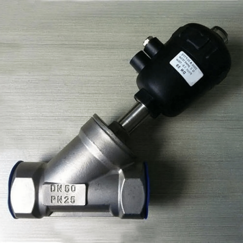 Pneumatic Angle Seat Valve