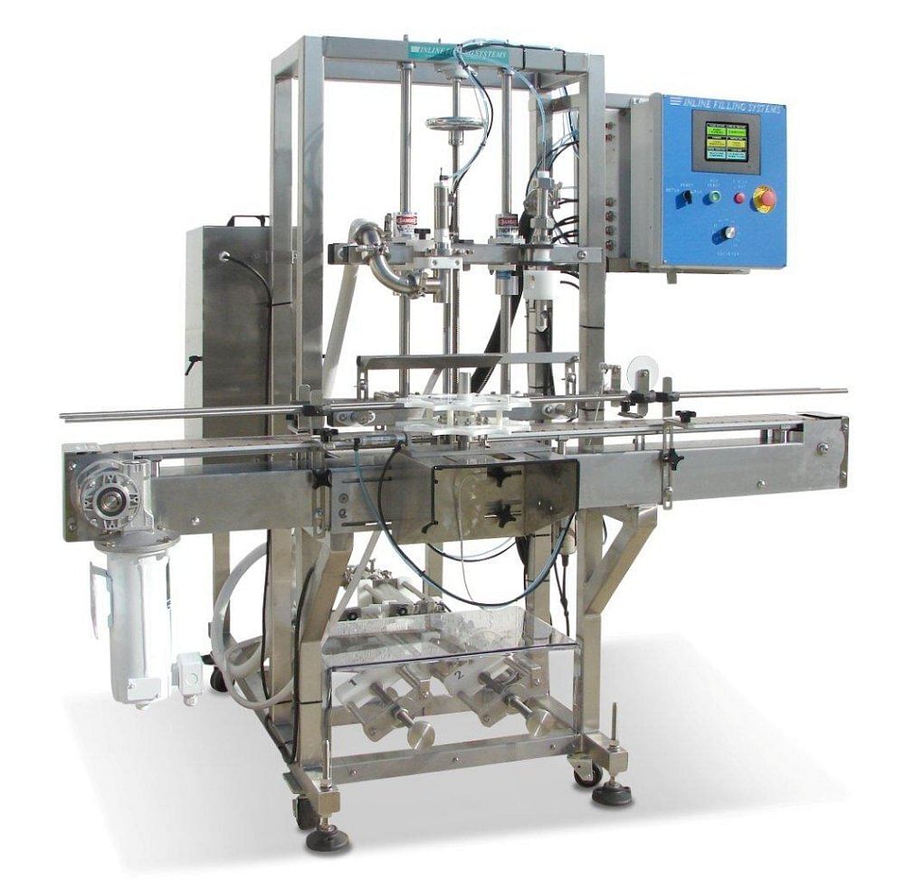 Pneumatic Piston Filling Machine for Alcohol Sanitizer & Gel Disinfectant