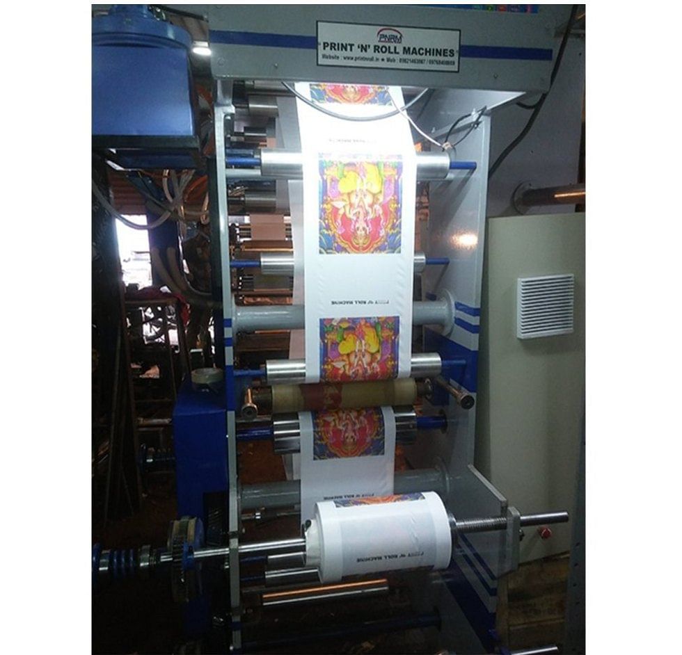 PNRM Six Colour Flexographic Printing Machine Woven Sacks