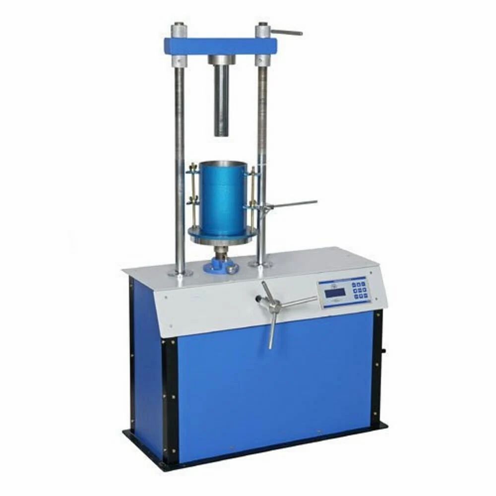 Polished Digital CBR Test Apparatus, For Industrial, Automation Grade: Semi-Automatic