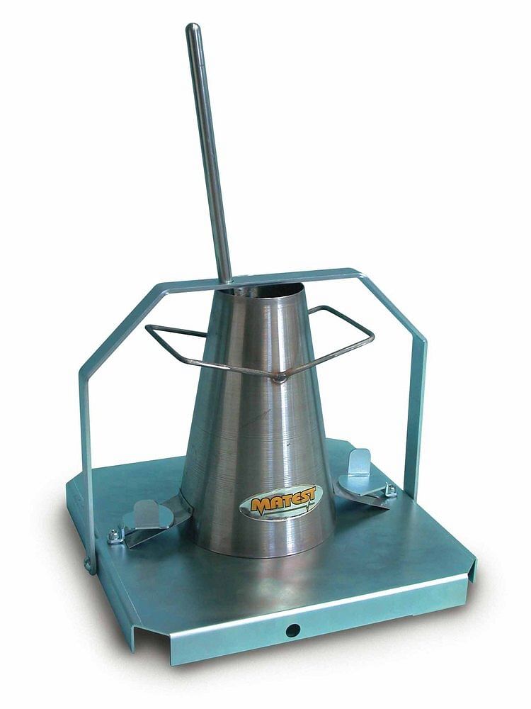 Polished Mild Steel Concrete Slump Cone Apparatus, For Industrial