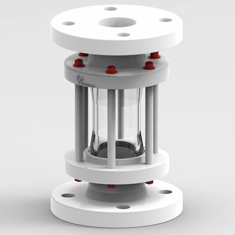 Poly propylene Sight Glass, For Water / Oil / Chemical, Size: 15 to 300 mm