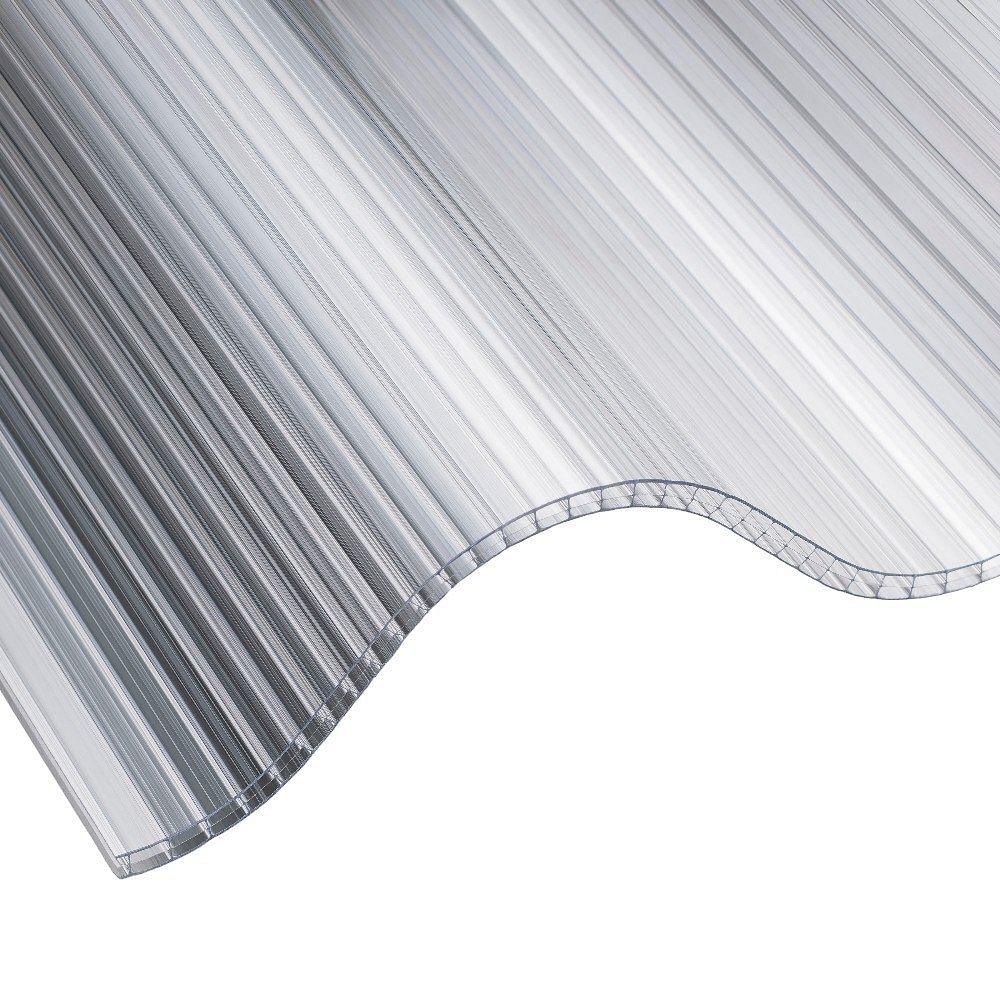 Polycarbonate Roofing Sheet, Thickness of Sheet: 3mm