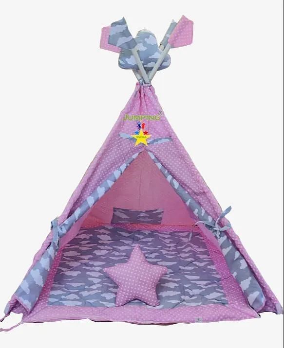 Polyester Cotton With Print Kids Tipi Tent