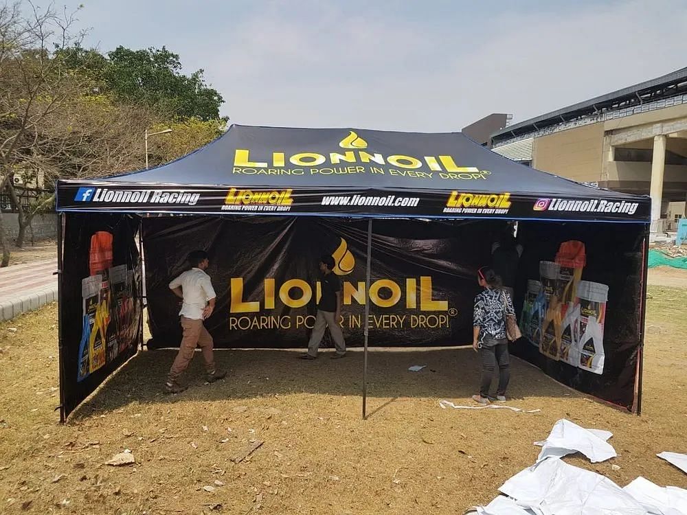 Polyester Gazebo Tent With Full Branding, For Promotional