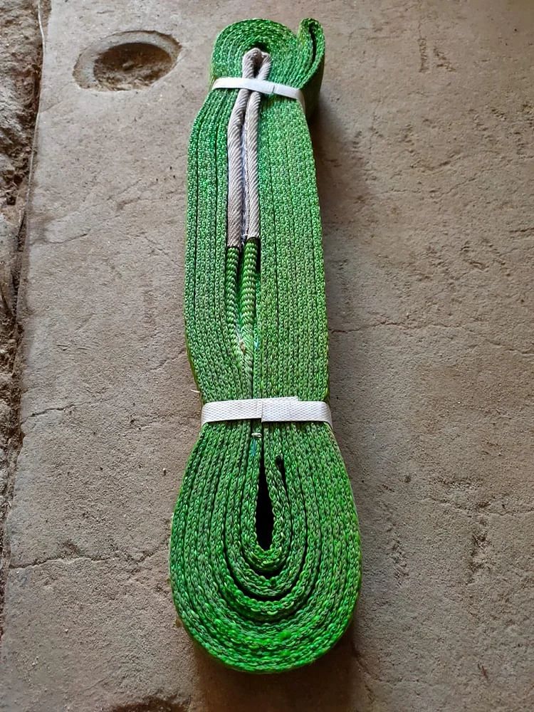 Polyester Green Cargo Ratchet Belts, For Loading, 4 Mitre