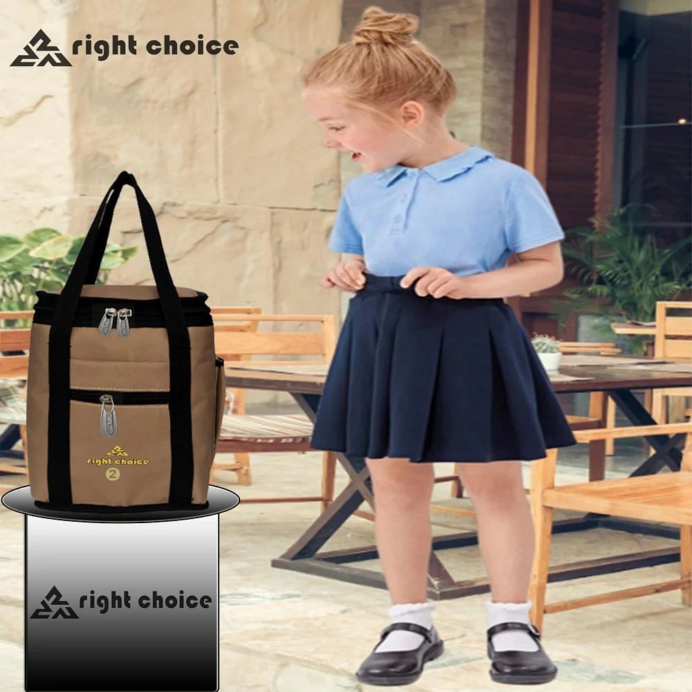 Polyester Plain Lunch Box Bag