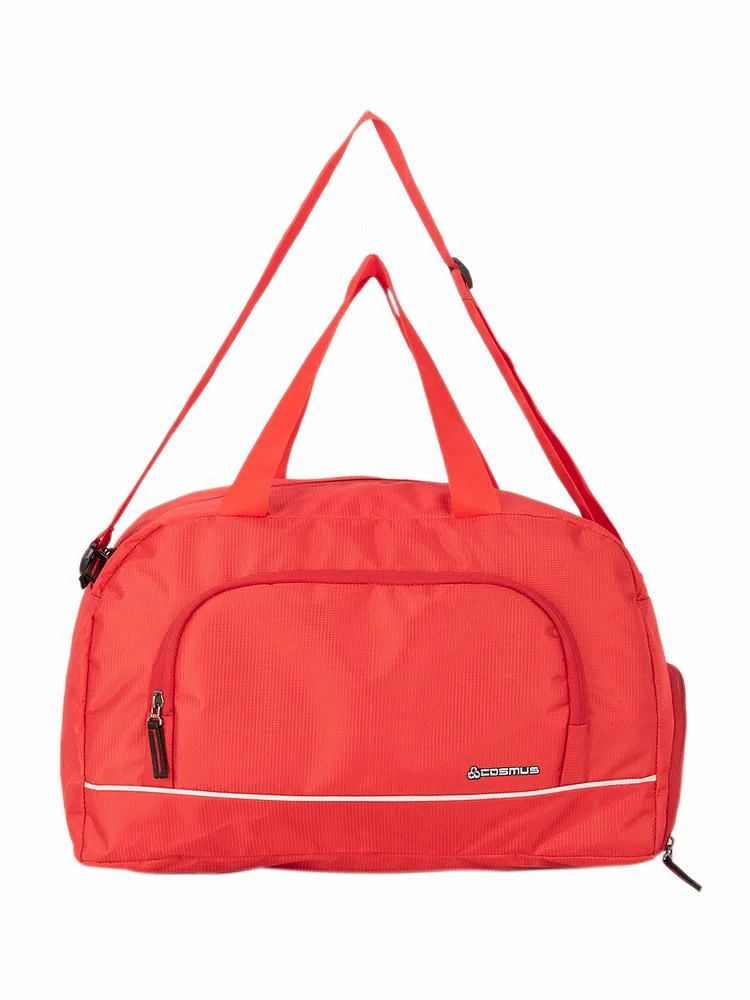 Polyester Red Casual Duffle Travel Bag - COSMUS - ECO