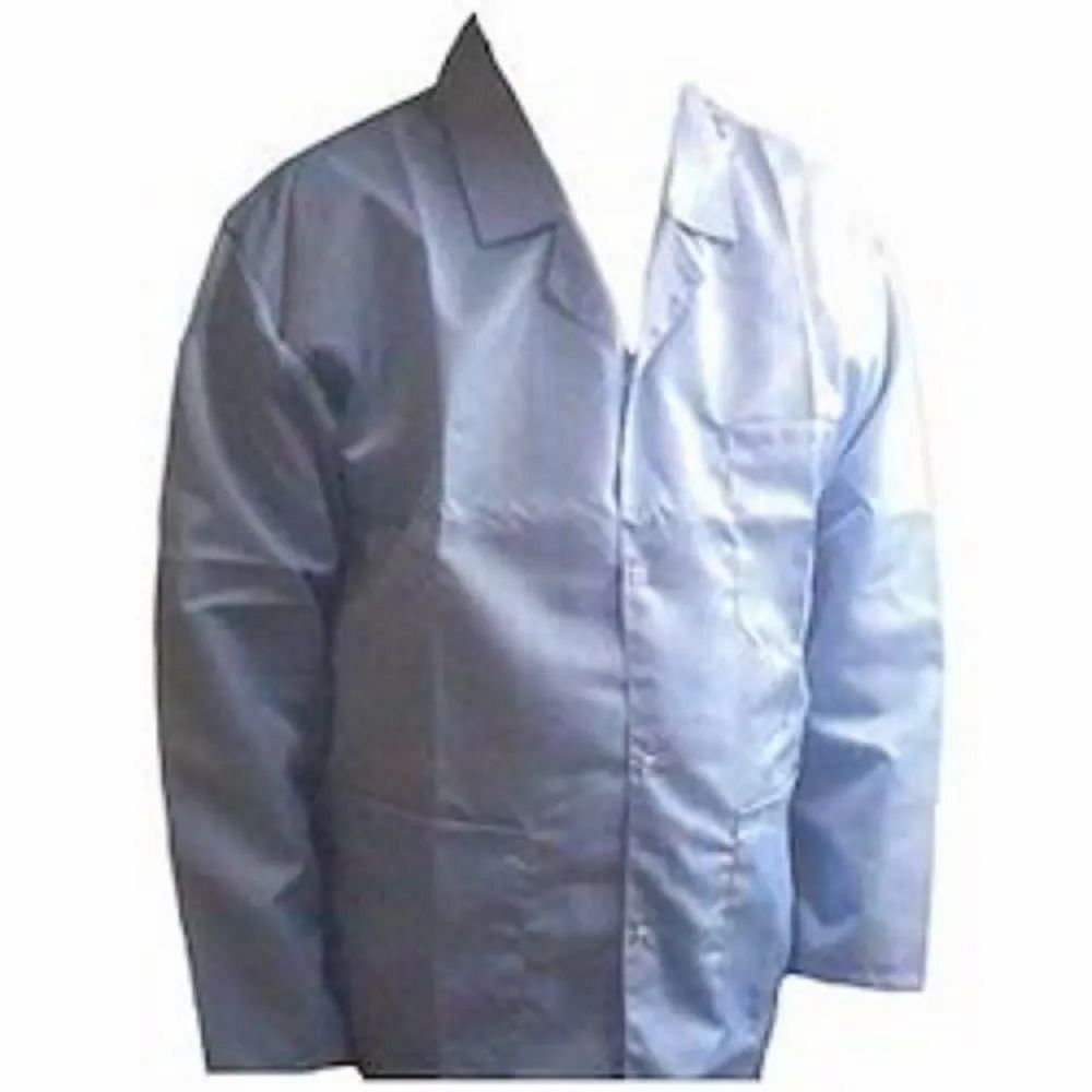 Polyester white or blue ESD Apron, For Laboratory, Size: Free Size