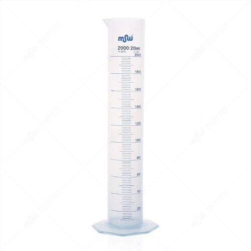 Polypropylene Cylindrical Manikarn Measuring Cylinder Hexagonal Base, Pp, Capacity: 10ml To 1000ml