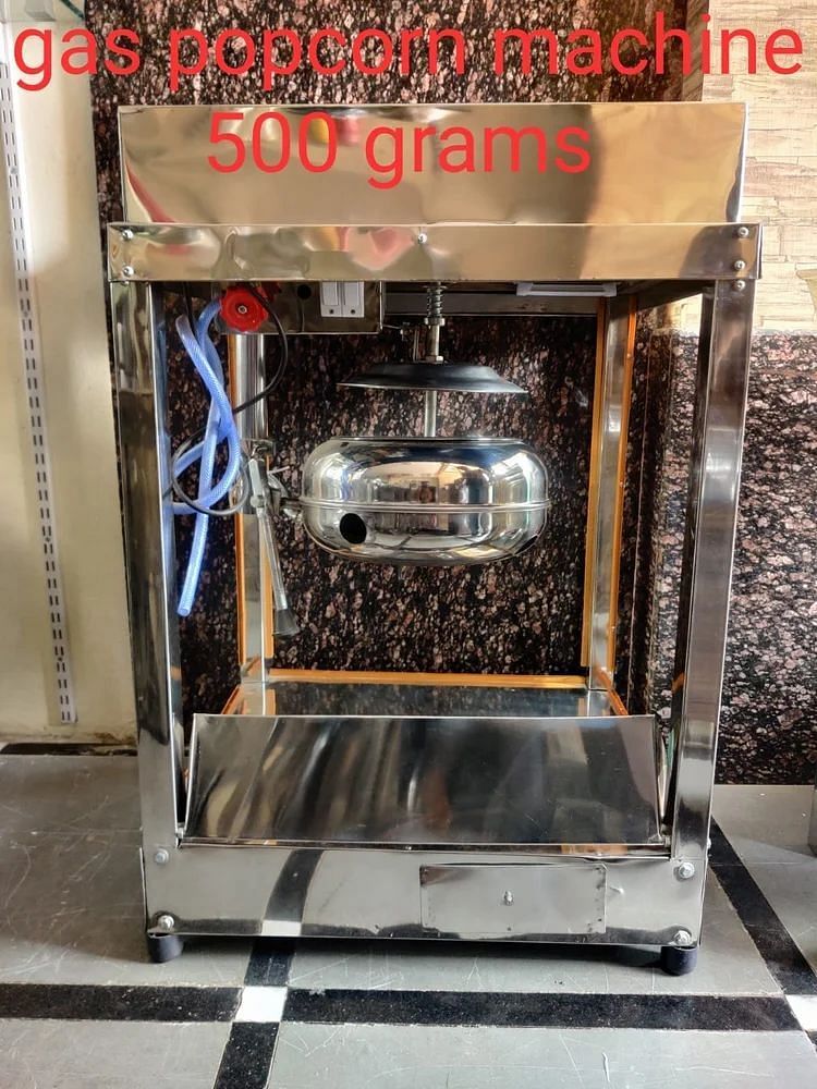 Popcorn Machine SS 500 Grams Gas