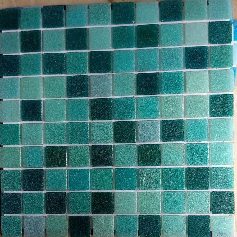 Porcelain Blue Swimming Pool Tiles, Thickness: 0-5 mm