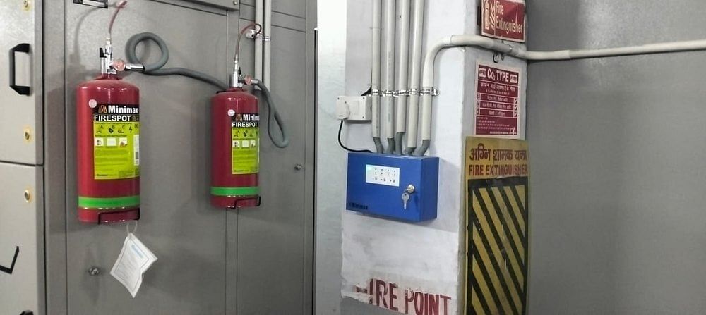 Portable Cylinder Electrical Panel Fire Protection System, Capacity: 2 And 4 kg