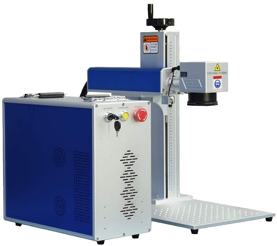 Portable Fiber Laser Marking Machine, For Metal, 150 X 150 Mm