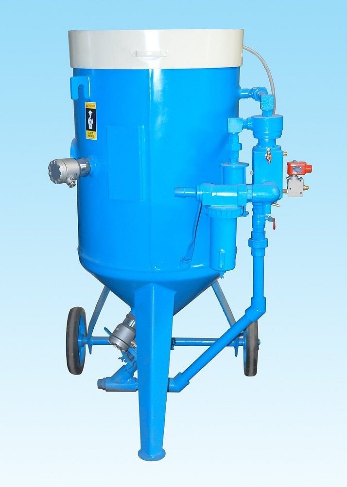 Portable Sand Blasting Machine, 100 Kg, 5 Hp