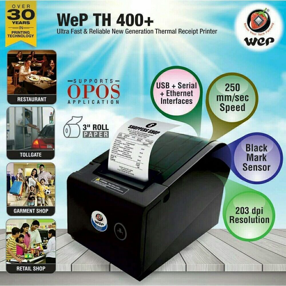 POS Printers, Wep TH400plus