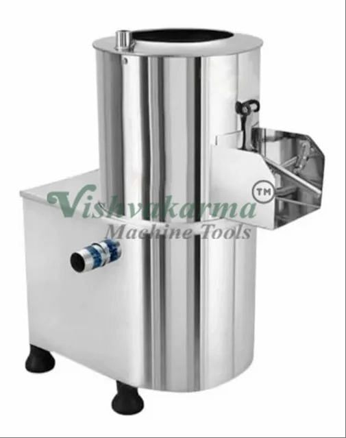 Potato Washing And Peeling Machine