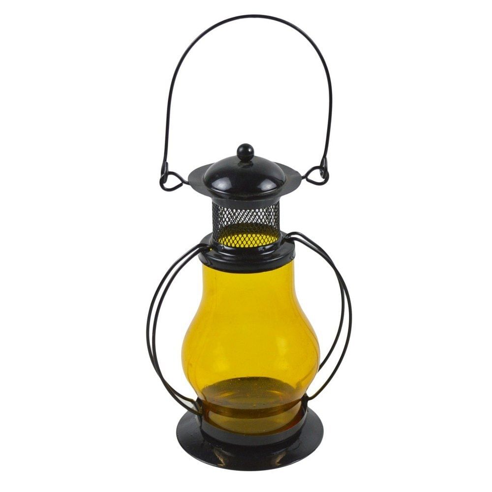 Powder Coated Handmade Iron Lantern, Size: 9 x 6.25 x 14.5 cm, Thickness: Normal