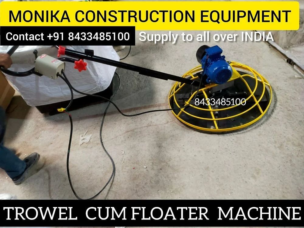 Power Floater Machine, Model Name/Number: Electric / Engine, Capacity: 1500 sq ft/Hour