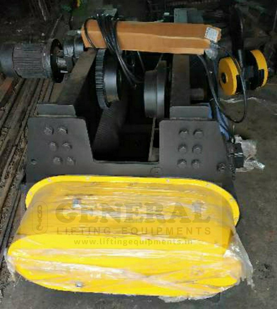 Power Horse 10 Ton Electric Wire Rope Hoist For Industrial, 110 V