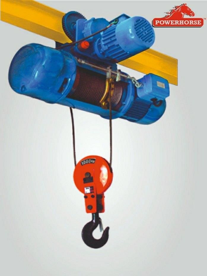 Power Horse China Electric Wirerope Hoist, 440 V, Capacity: 1-3 ton