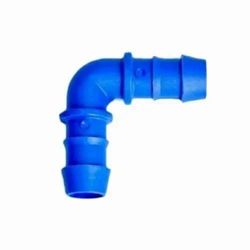 PP 16 Mm Drip Irrigation Elbow, 2 Bar