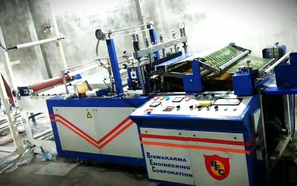 PP,BOPP Plastic Fully Automatic Side Sealing Bag Making Machine, Capacity: 110-200 pcs per minutes