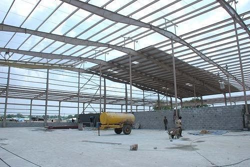 Pre Engineered Steel Structure Work