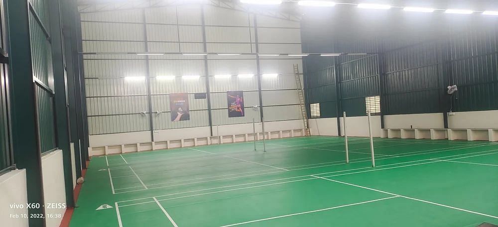 Prefab Indoor Stadium Badminton Court Roofing Shed in Chennai