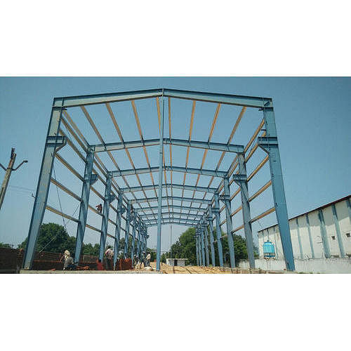 Prefab Square Steel Structure, For Construction