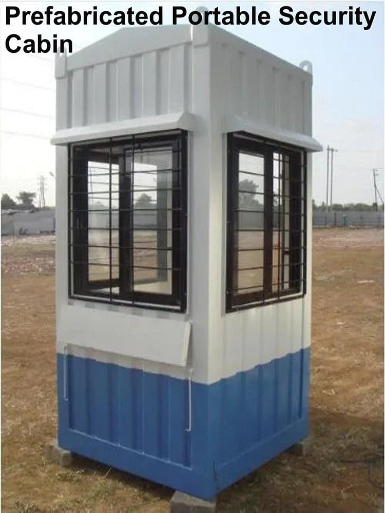 Prefabricated Portable Security Cabin