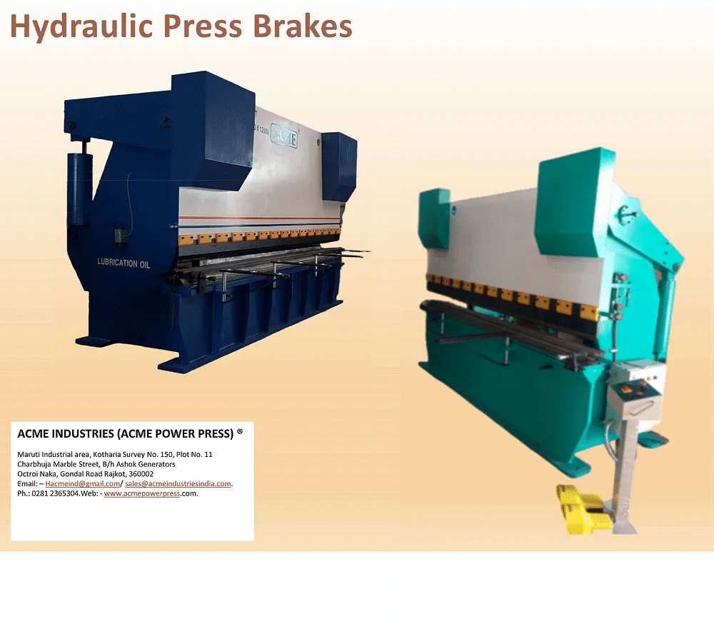 Press Brake Machine